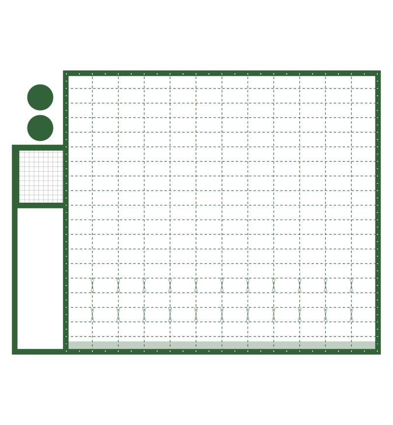 3D model of the GrowPro Plus 2 acre hydroponic greenhouse