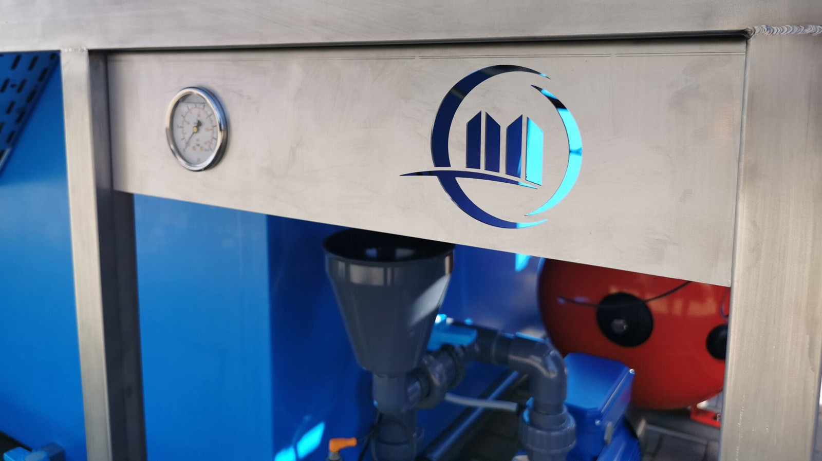Custom greenhouse irrigation and dosing unit manufactured to Dutch standards